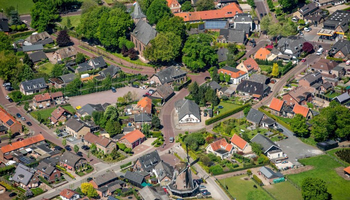 Luchtfoto van Garderen
